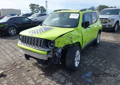 2017 Jeep Renegade Latitude 4X4 z USA, uszkodzony, nr VIN ZACCJBBB4HPF11298